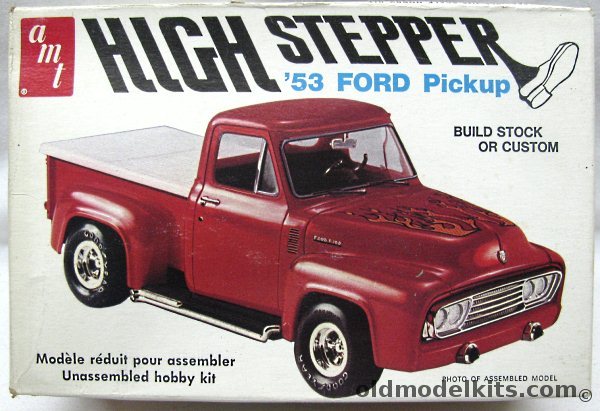 AMT 1/25 1953 Ford Pickup Truck - Stock or Custom, 2704 plastic model kit